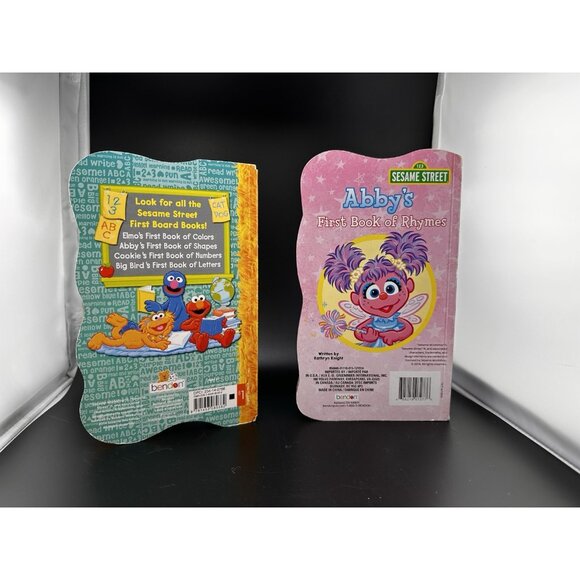 Abby's First Book of Rhymes Shapes Board Books Sesame Street Out Of Print 2014 - Picture 7 of 16